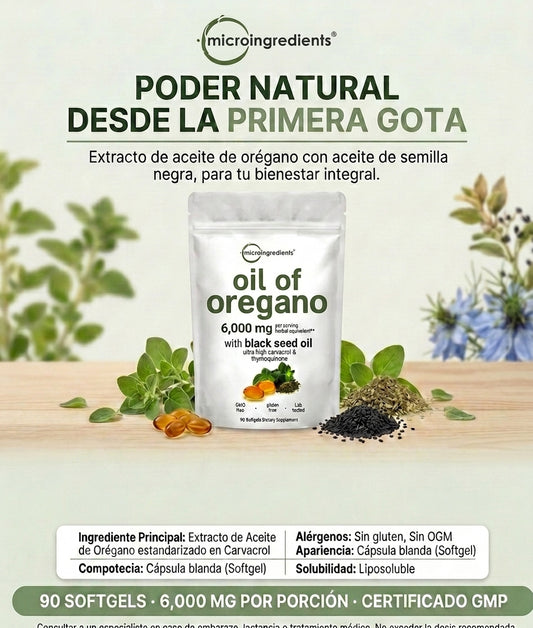 OIL OREGANO 6,000 mg